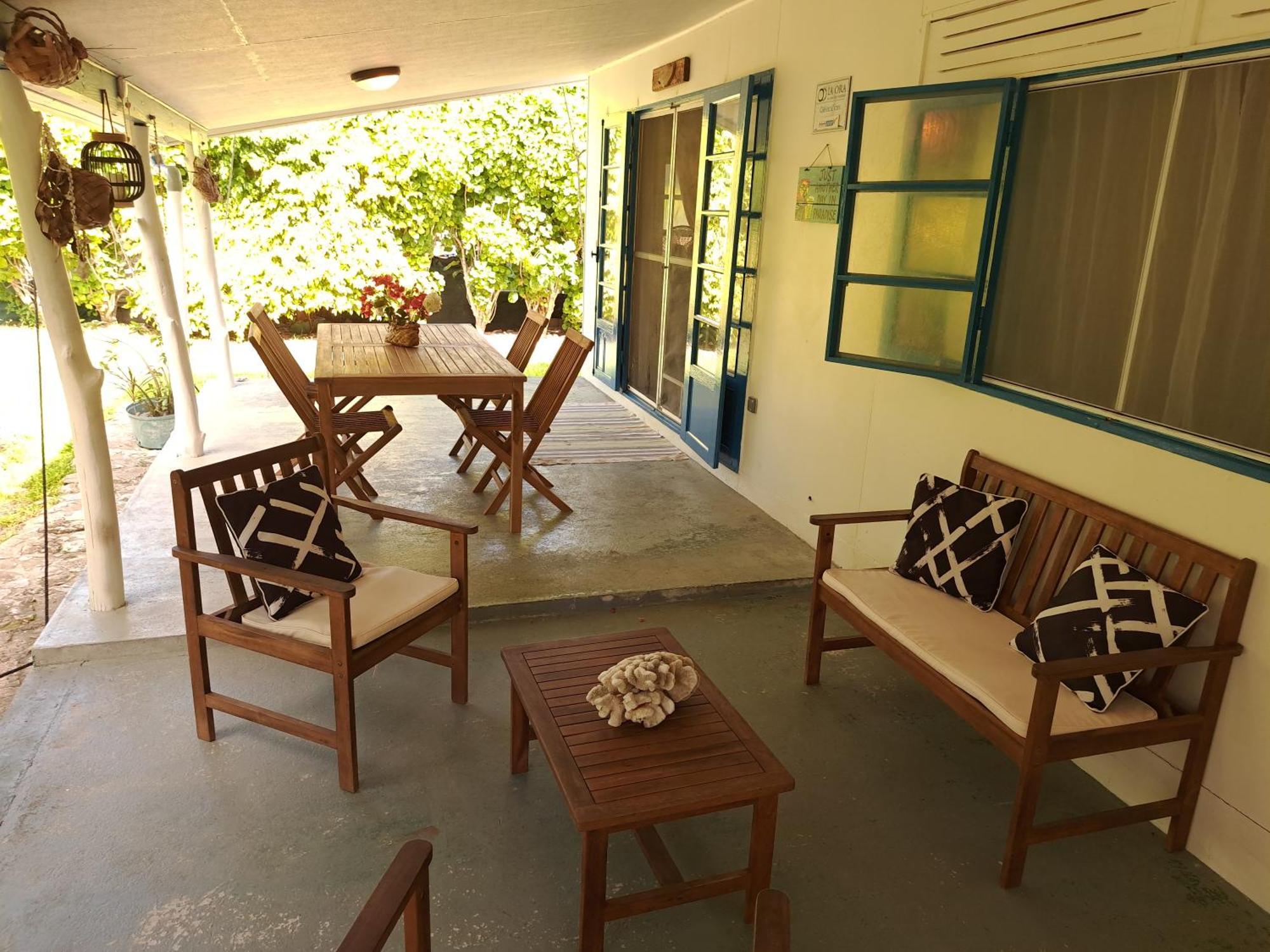 Moana Breeze Rangiroa - Rental Car Included - Air Conditioning - Wi-Fi Tiputa Esterno foto