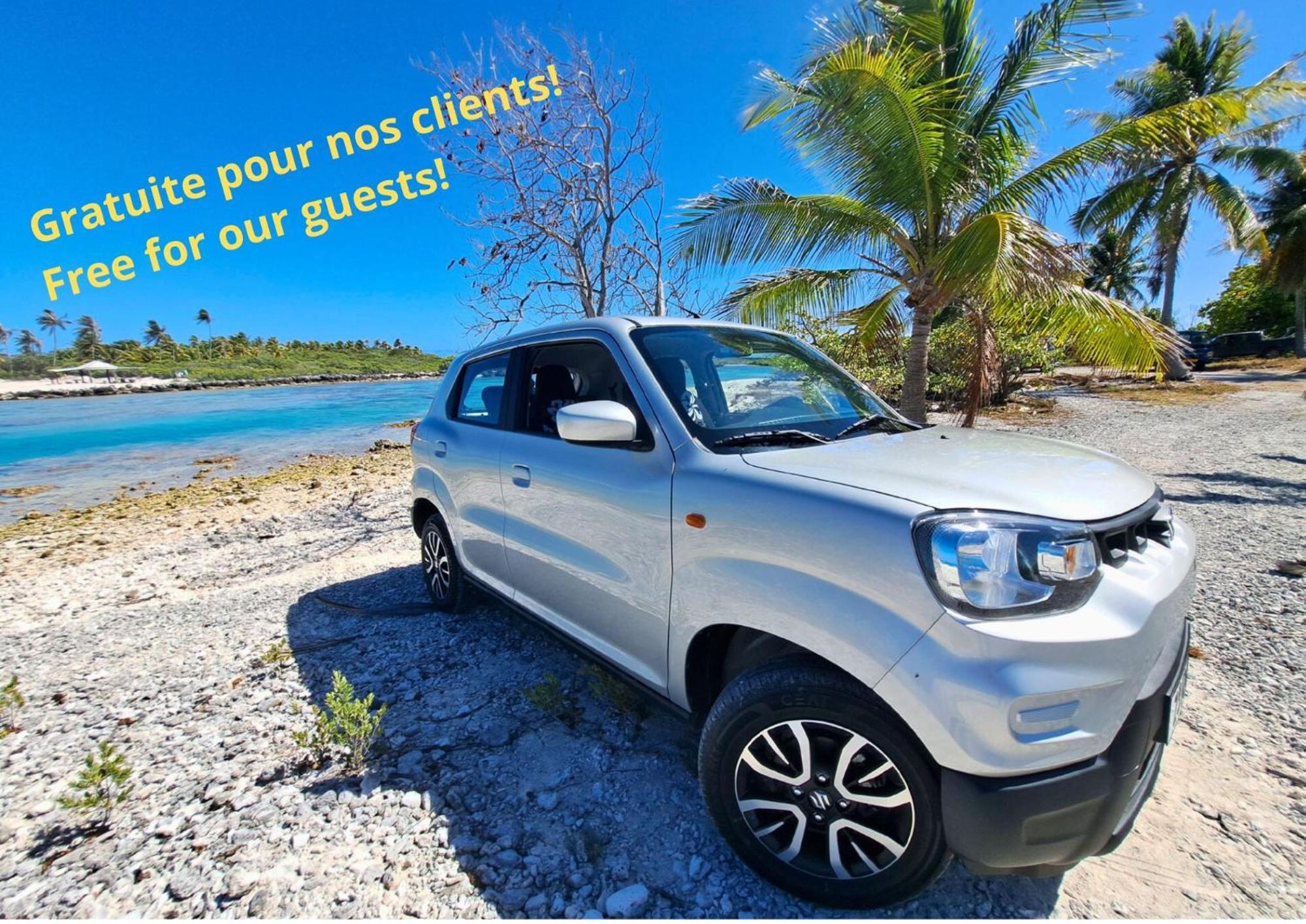 Moana Breeze Rangiroa - Rental Car Included - Air Conditioning - Wi-Fi Tiputa Esterno foto